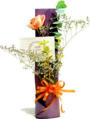 single rose bouquet